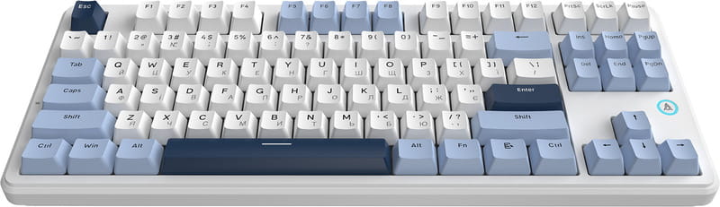 Клавиатура Ajazz AK870 V2 Flying Fish Switch White USB-C (AK870-V2-FF-BWB)