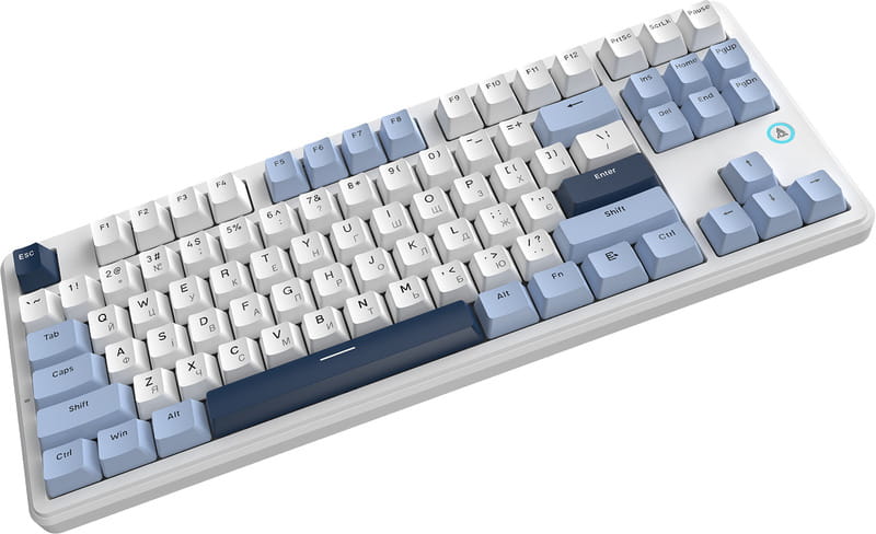 Клавиатура Ajazz AK870 V2 Flying Fish Switch White USB-C (AK870-V2-FF-BWB)