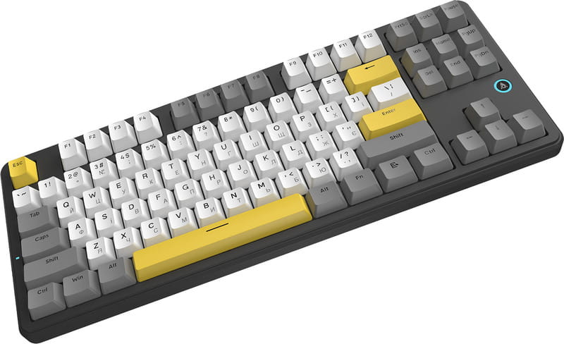 Клавіатура Ajazz AK870 V2 Flying Fish Switch Black USB-C (AK870-V2-FF-BGY)