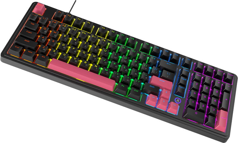 Клавіатура Ajazz AK980 Red Switch Black USB-C (AK980-R-BR)