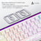 Фото - Клавиатура Ajazz NK68 Red Switch White USB-C (NK68-R-S-W) | click.ua