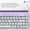 Фото - Клавіатура Ajazz NK68 Red Switch White USB-C (NK68-R-W) | click.ua