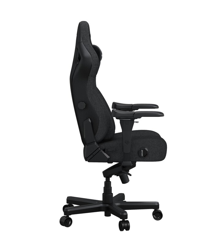 Кресло для геймеров Anda Seat Kaiser 4 Size L Dark Grey Fabric (AD12YDDC-L-20-GB-CF)