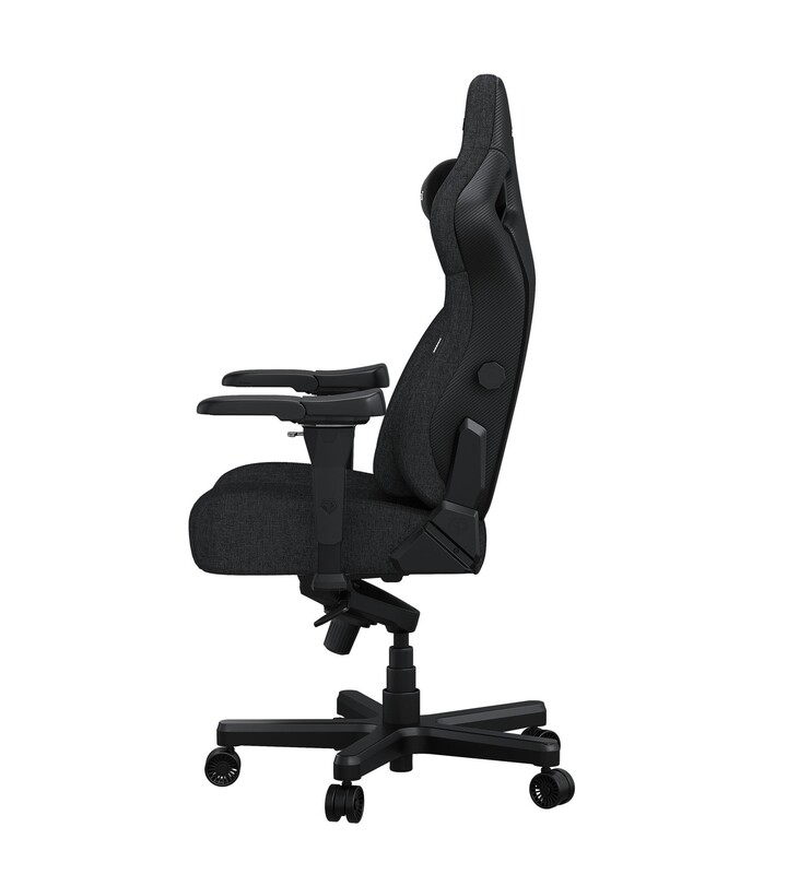 Кресло для геймеров Anda Seat Kaiser 4 Size L Dark Grey Fabric (AD12YDDC-L-20-GB-CF)