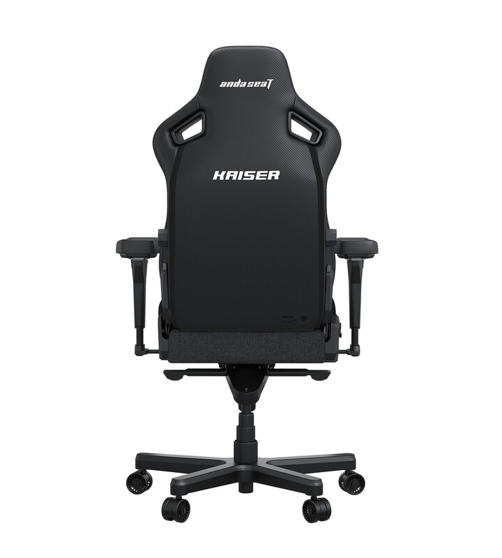 Кресло для геймеров Anda Seat Kaiser 4 Size L Dark Grey Fabric (AD12YDDC-L-20-GB-CF)