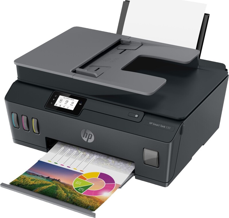 МФУ A4 цв. HP Smart Tank 530 c Wi-Fi (4SB24A)