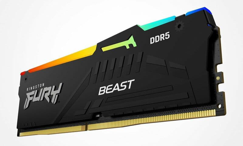 Модуль пам`ятi DDR5 16GB/6000 Kingston Fury Beast RGB Expo (KF560C36BBE2A-16)