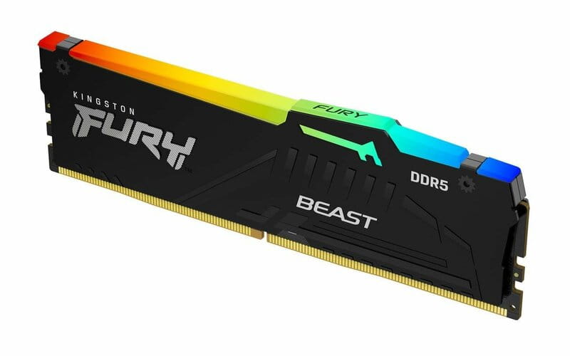 Модуль пам`ятi DDR5 16GB/6000 Kingston Fury Beast RGB Expo (KF560C36BBE2A-16)