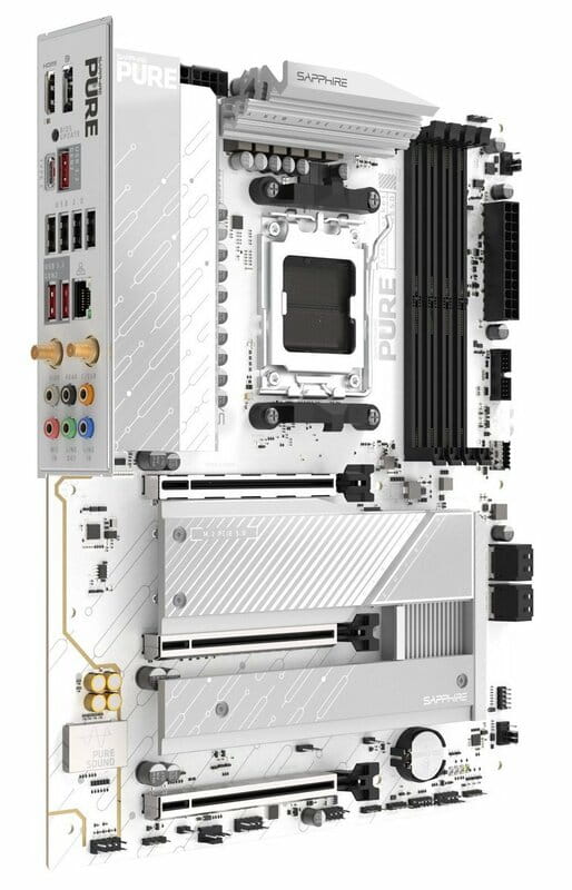 Материнская плата Sapphire B850A Pure WiFi Socket AM5