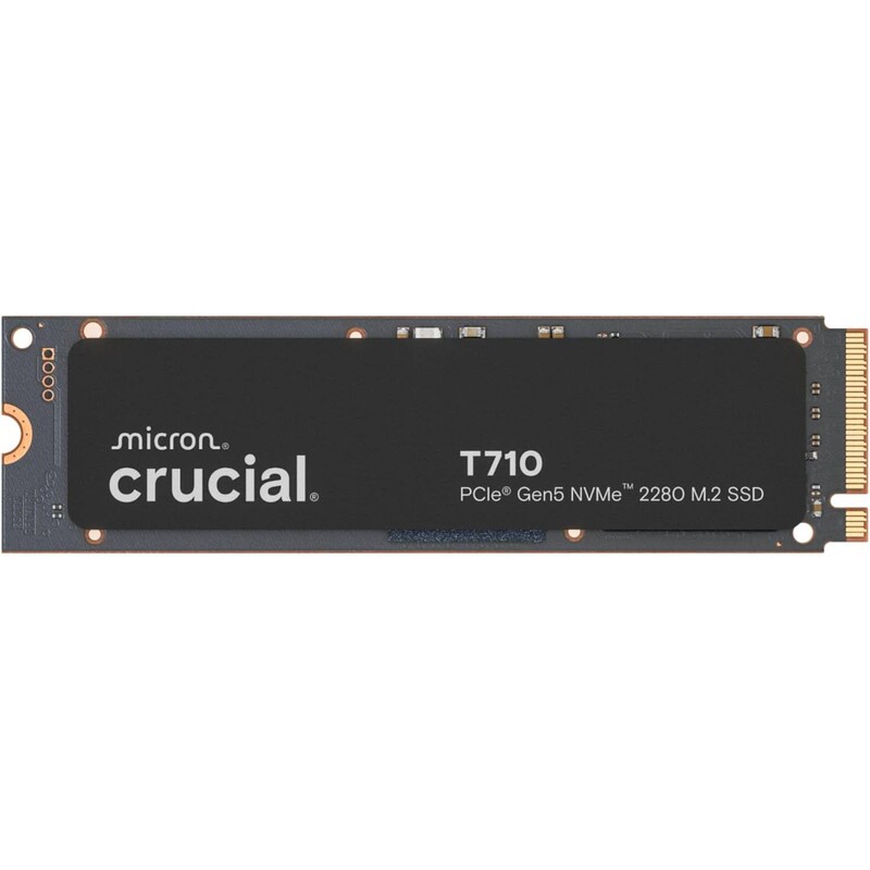 Накопитель SSD 1TB Crucial T710 M.2 2280 NVMe PCIe 5.0 x4 3D NAND (CT1000T710SSD8)