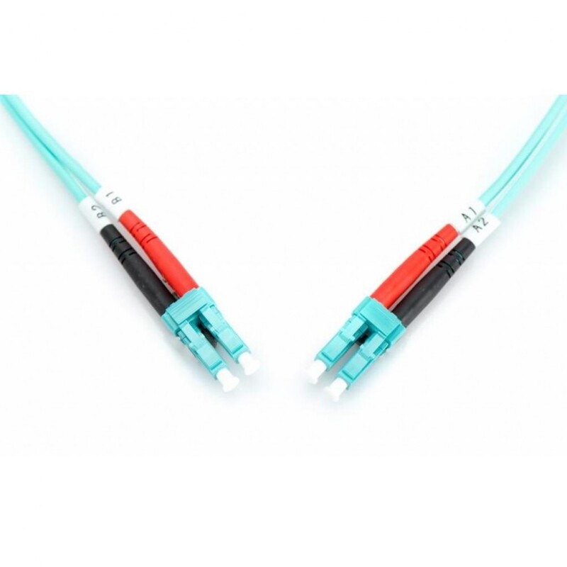 Оптичний патч-корд Digitus LC-LC, 50/125, OM3, duplex, 3м (DK-2533-03/3)