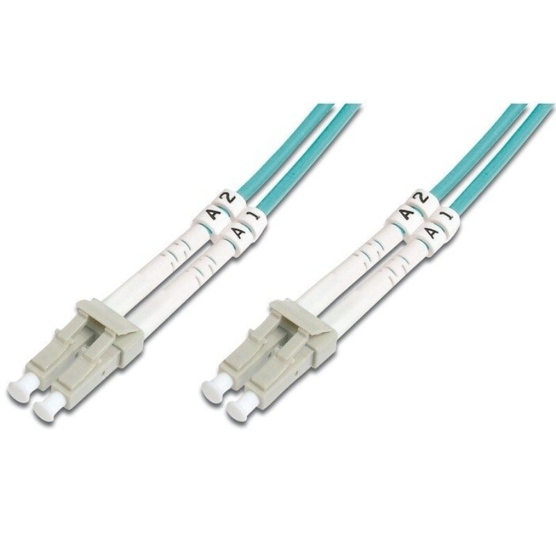 Оптический патч-корд Digitus LC/UPC-LC/UPC, 50/125, OM3, duplex, 15м (DK-2533-15/3)