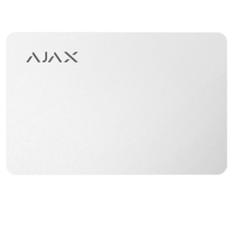 Безконтактна картка Ajax Pass White (3pcs) (38224.89.WH)