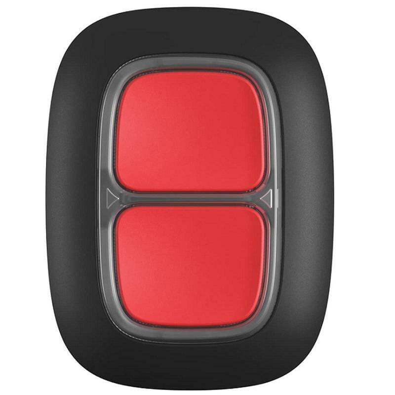 Тривожна кнопка Ajax DoubleButton Black (38102.79.BL1)