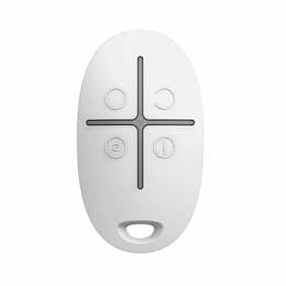 Брелок з тривожною кнопкою Ajax SpaceControl White (38166.04.WH1)