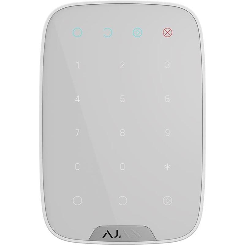 Бездротова сенсорна клавіатура Ajax Keypad Plus black (38252.83.BL1)