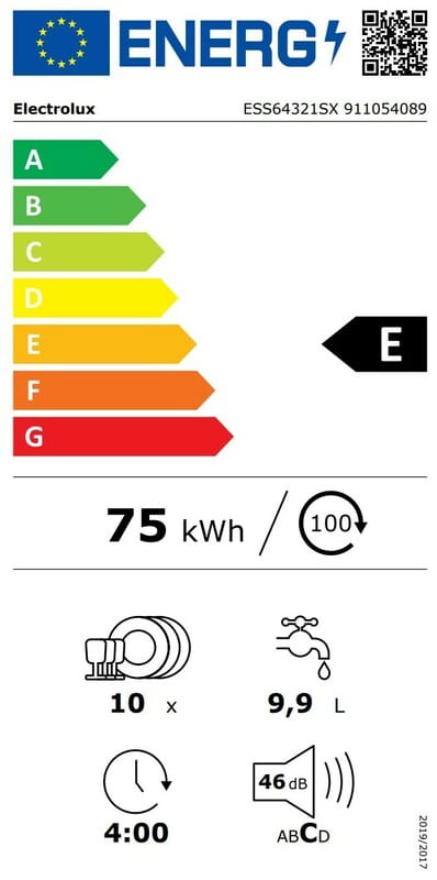 Посудомоечная машина Electrolux ESS64321SX