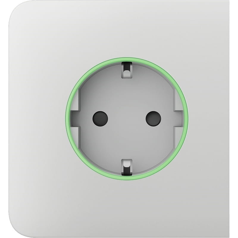 Бокова панель для встроенной розетки Ajax SideCover for Outlet Smart Jeweler White