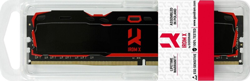 Модуль памяти DDR4 16GB/3200 Goodram Iridium X Black (IR-X3200D464L16SA/16G)