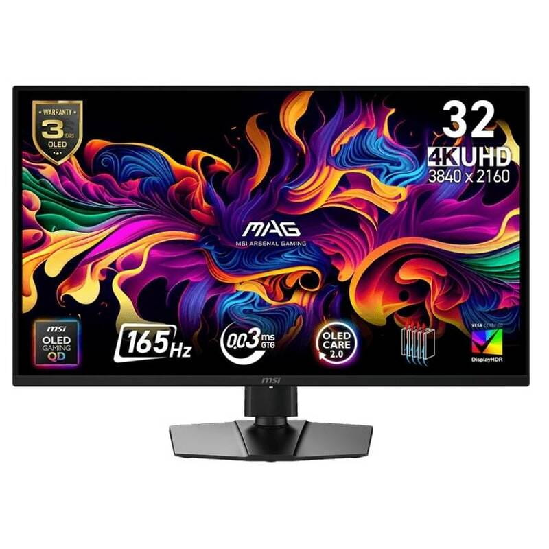Монітор MSI 31.5" MAG 322UP QD-OLED E16 Black 165Hz
