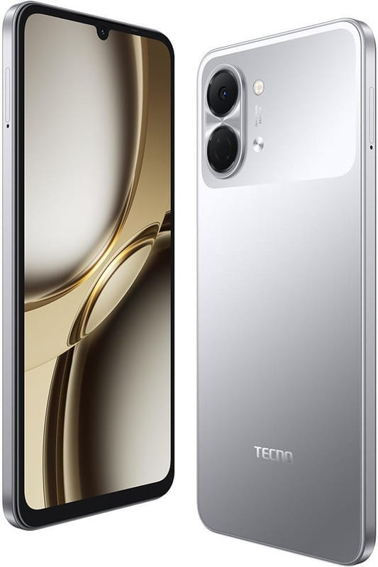 Смартфон Tecno Spark Go 3 (KN3) 4/64GB Titanium Grey (4894947105289)