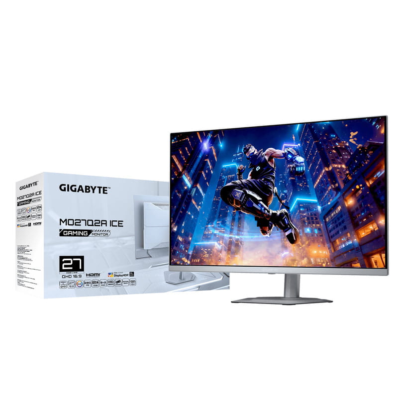 Монітор Gigabyte 27" MO27Q2A ICE QD-OLED Black 280Hz