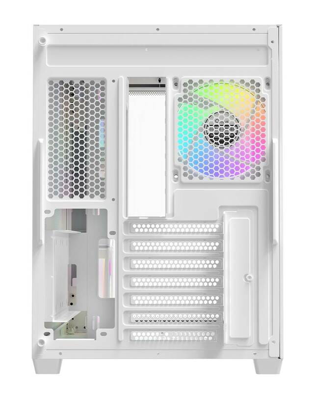 Корпус Ocypus Iota C70 Curve ARGB White (IOTA-C70-WHD400CD-GL)