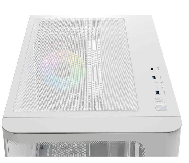 Корпус Ocypus Iota C70 Curve ARGB White (IOTA-C70-WHD400CD-GL)