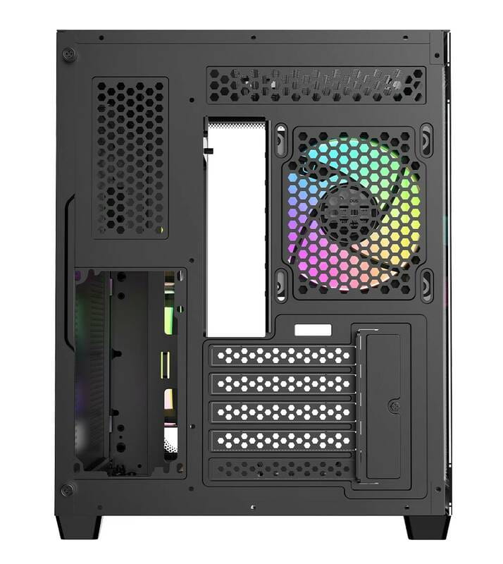 Корпус Ocypus Iota C50 Curve ARGB Black (OTA-C50-BKD300CD-GL)