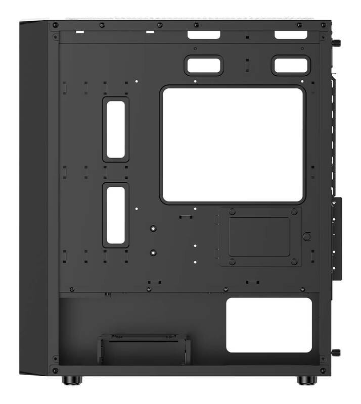 Корпус Ocypus Gamma C50 ARGB Black (GAMMA-C50-BKG400XX-GL)