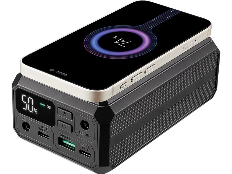Универсальная мобильная батарея Sandberg Laptop 27000mAh PD 100W Black (421-13)