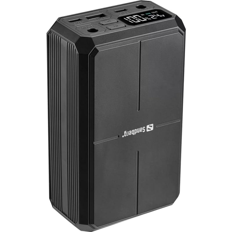 Универсальная мобильная батарея Sandberg Laptop 27000mAh PD 100W Black (421-13)