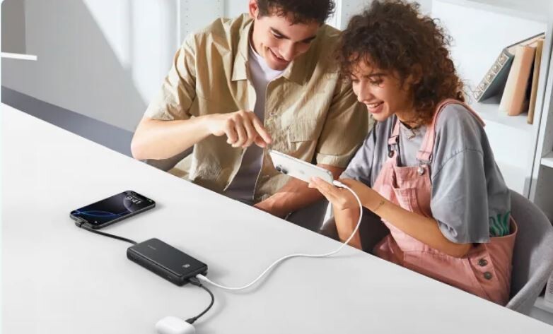 Универсальная мобильная батарея Anker Zolo 20000mAh 22.5W Black (A110EH11)