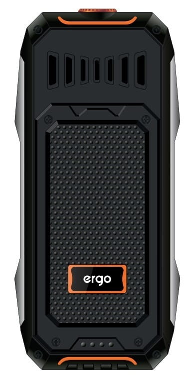 Мобильный телефон Ergo E182 Dual Sim Black Orange