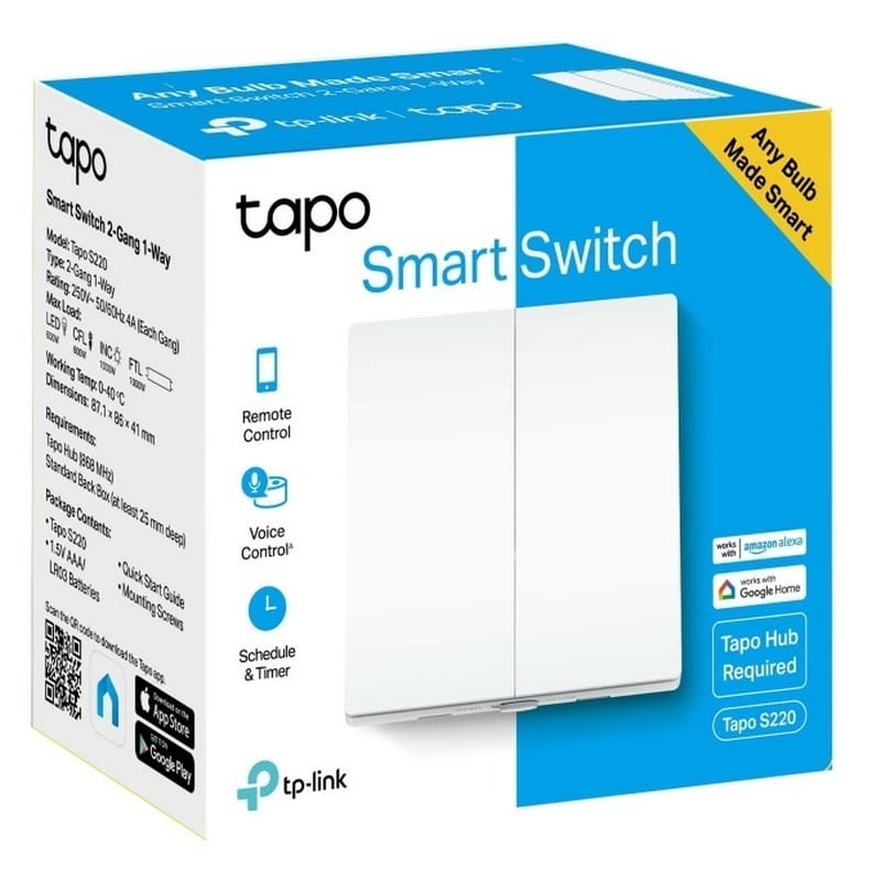 Розумний вимикач TP-Link Tapo S220
