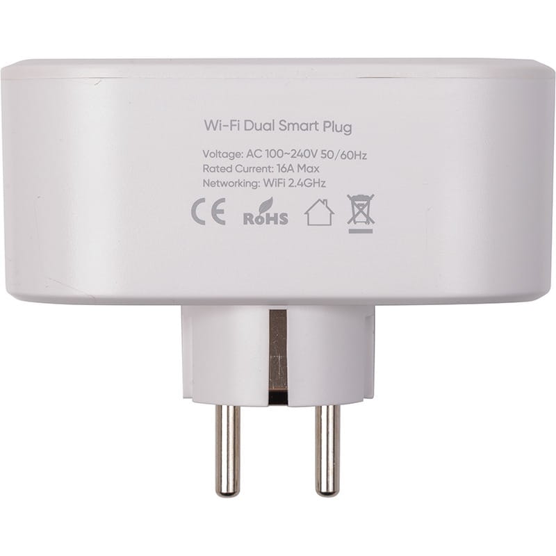 Розумна розетка Tuya Wi-Fi, EU2P (HS084134)