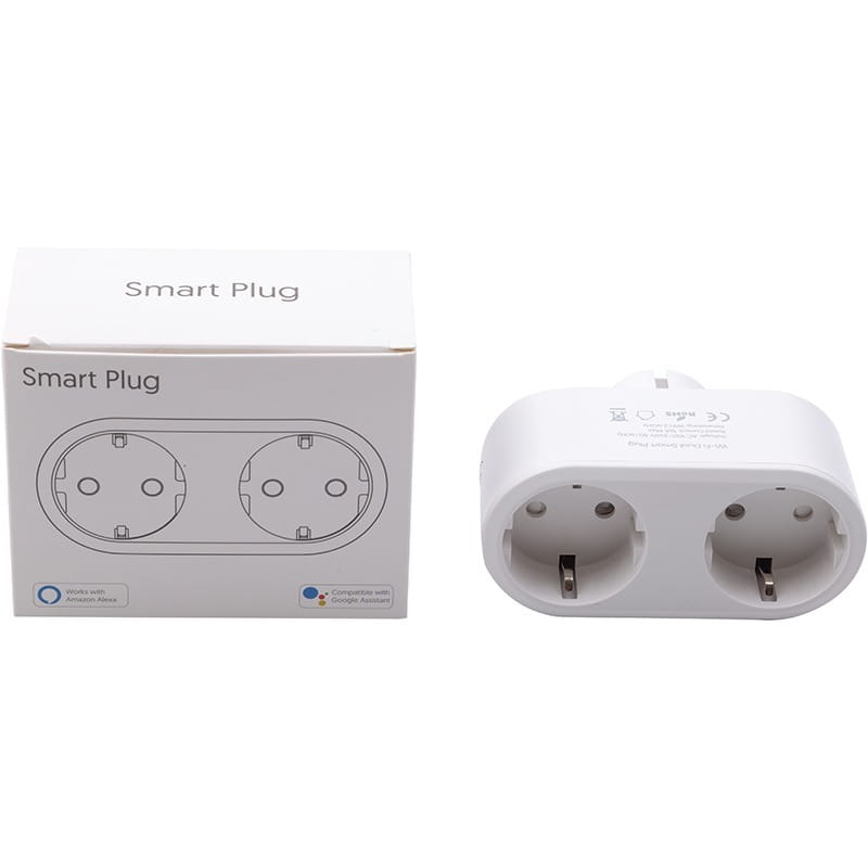 Розумна розетка Tuya Wi-Fi, EU2P (HS084134)
