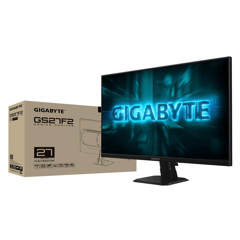 Монітор Gigabyte 27" Gaming GS27F2 IPS Black 240Hz