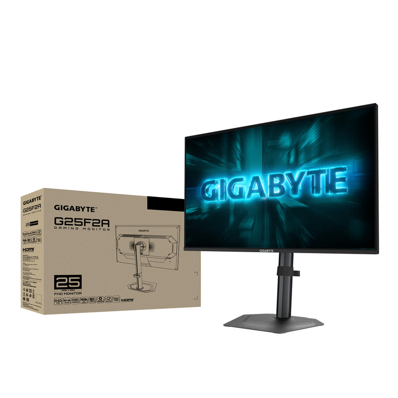 Монітор Gigabyte 24.5" Gaming G25F2A IPS Black 240Hz
