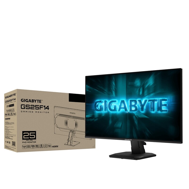 Монітор Gigabyte 24.5" Gaming GS25F14 IPS Black 144Hz