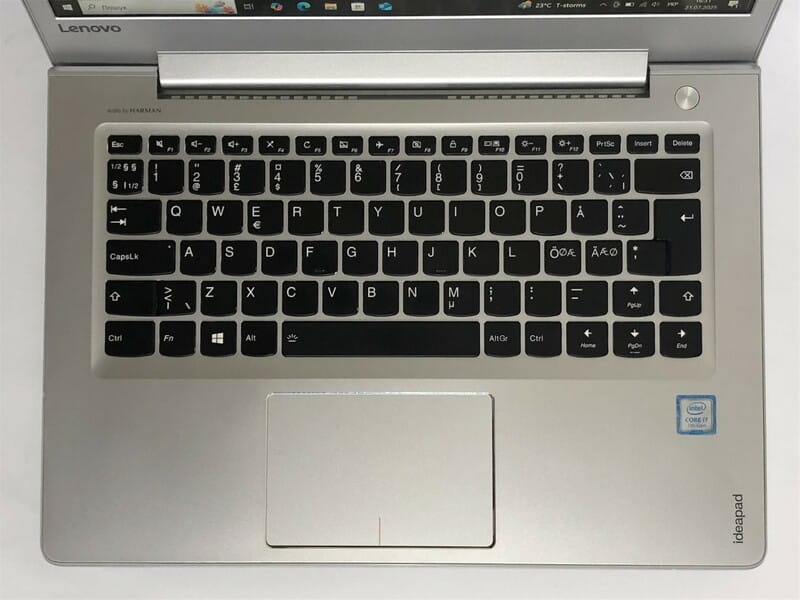 Ноутбук Lenovo Ideapad 510S-13IKB / 13.3" FullHD IPS / i7-7500U / 8GB / 128GB SSD / Win10Pro / Backlight - Б/в