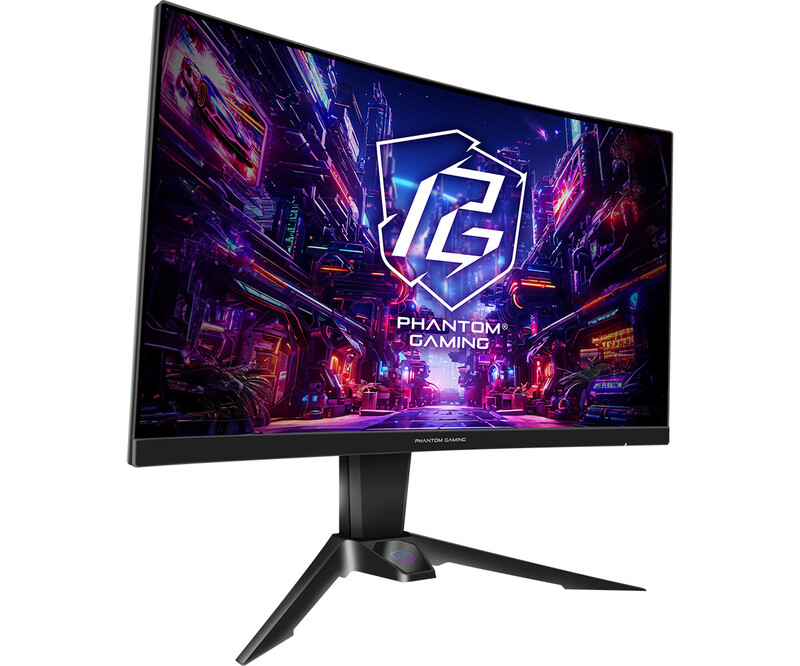 Монітор ASRock 27" PG27QRT2A VA Black 180Hz  Curved