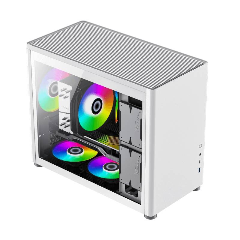 Корпус GameMax Spark Full White