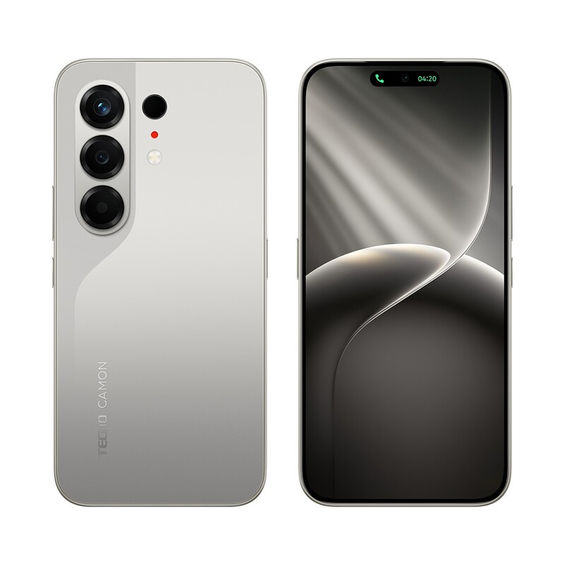 Смартфон Tecno Camon 50 (CN5) 12/256GB Nebula Titanium (4894947116230)