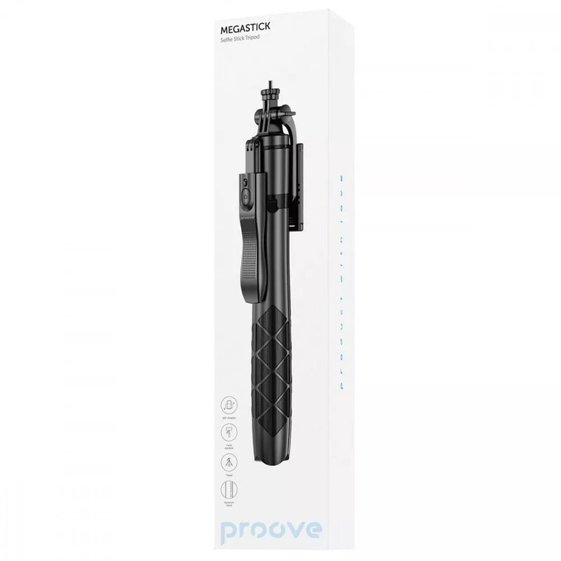 Трипод Proove MegaStick Selfie Stick Tripod 1530 мм Black (MPMS00010001)