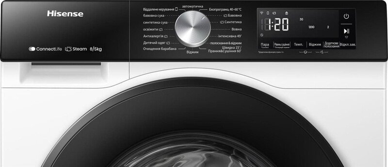 Cтиральная машина Hisense WD3S8043BW3/UA