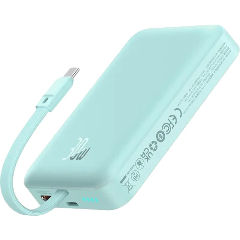 Універсальна мобільна батарея Baseus Magnetic Mini 10000mAh, 30W Blue (P1002210B333-00)