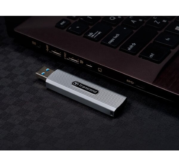Накопичувач зовнішній SSD USB 3.2 1TB Transcend ESD320A Silver (TS1TESD320A)