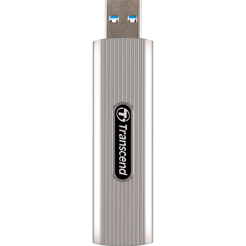 Накопичувач зовнішній SSD USB 3.2 1TB Transcend ESD320A Silver (TS1TESD320A)
