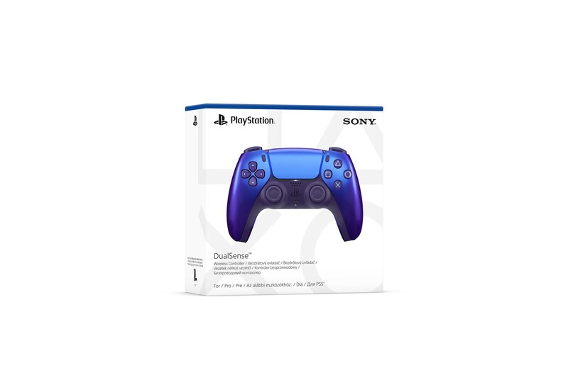 Геймпад бездротовий Sony PlayStation 5 DualSense Chrome Indigo (1000050597)